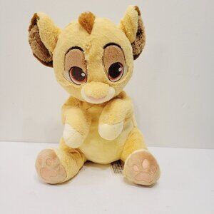 Vtg Baby Simba Disney Paris Lion King Plush Stuffed Toy